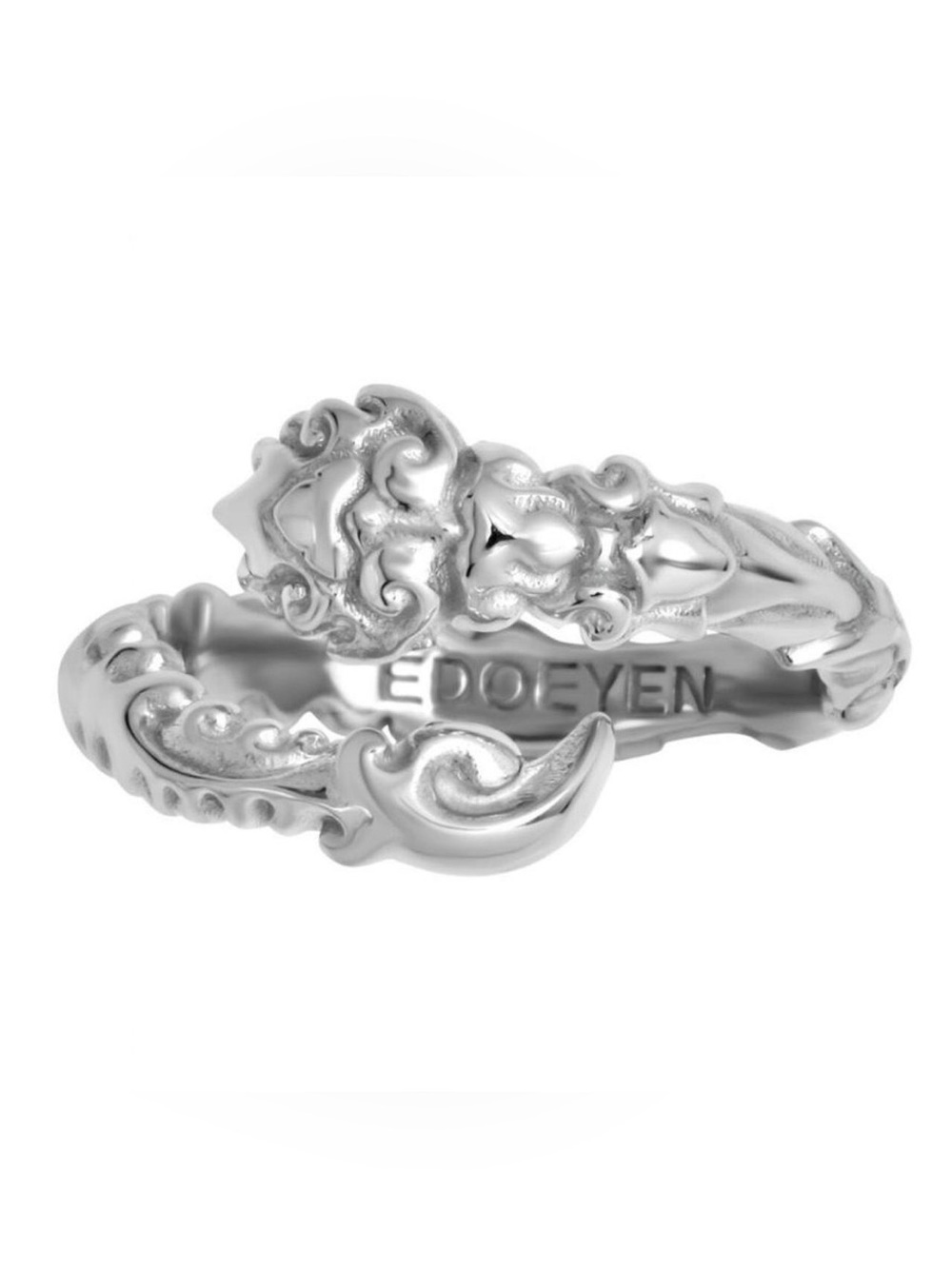 Edoeyen Silver Aroubei Ring-adjustable